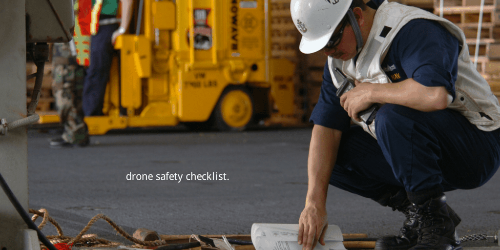 Personal Injury Lawyer Drone Safety Infographic Checklist Header