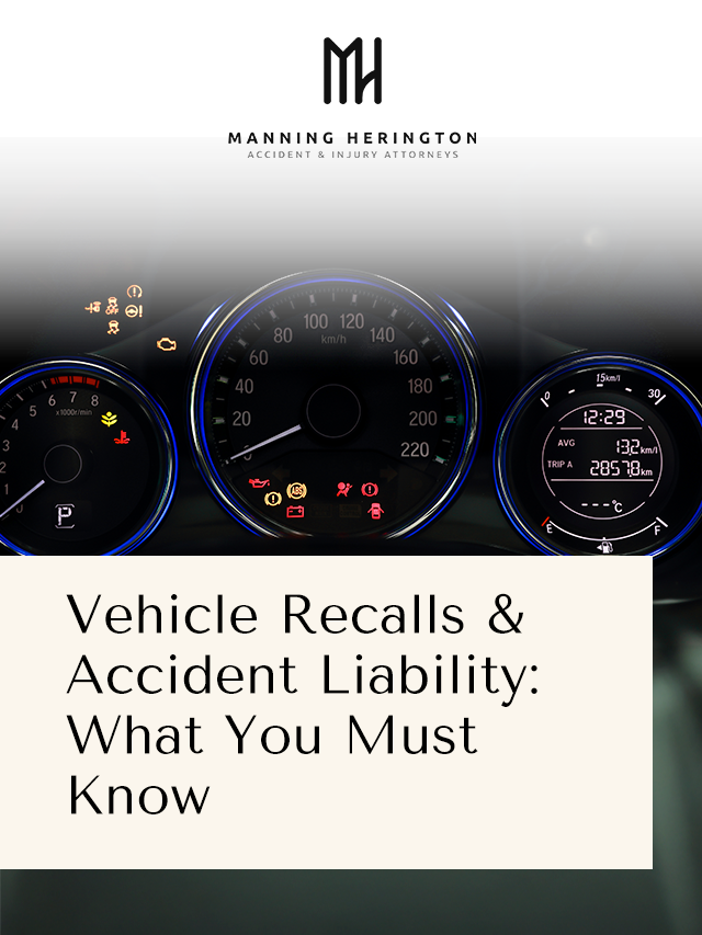 Vehicle Recalls & Accident Liability- What You Must Know